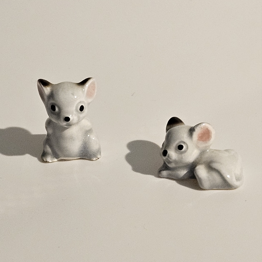 Mini ceramic mice